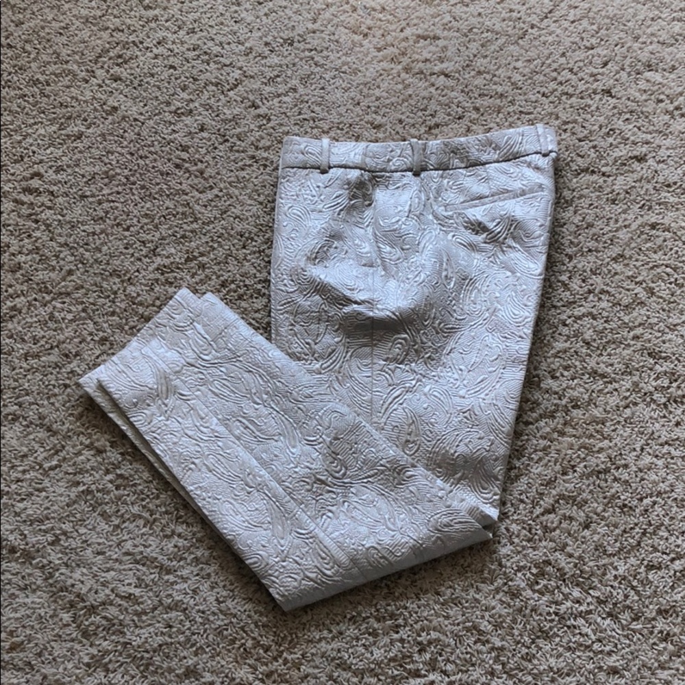 Silver trousers